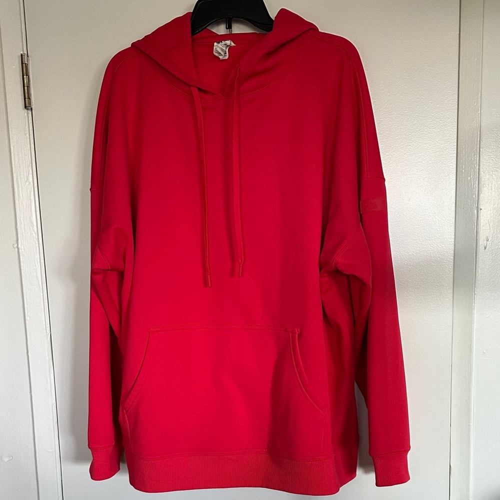 Women's Vibrant Red/orange Hoodie